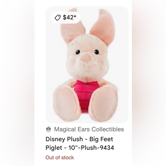 Vintage Winnie the Pooh, Eeyore, and Piglet - Picture 5 of 8